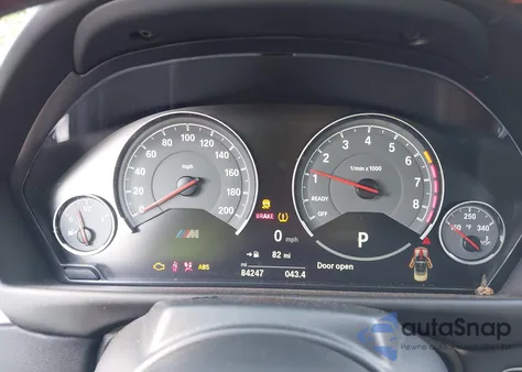 2017 BMW M4 из США, поврежденный, VIN WBS3U9C54HP970913